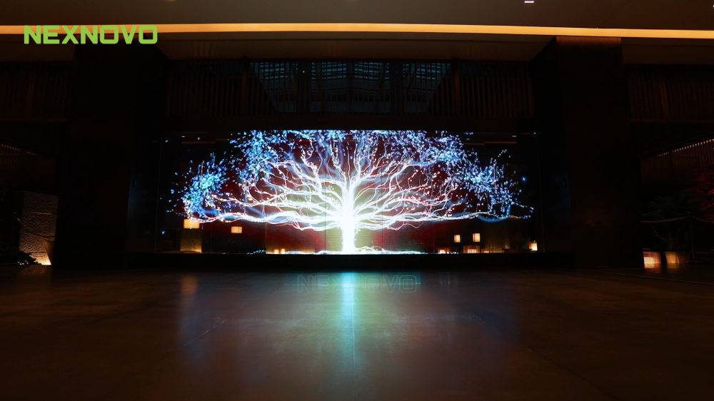 火狐体育官网登录晶泓LED光电玻璃诠释五星临朐华建大酒店高品质设计(图7)